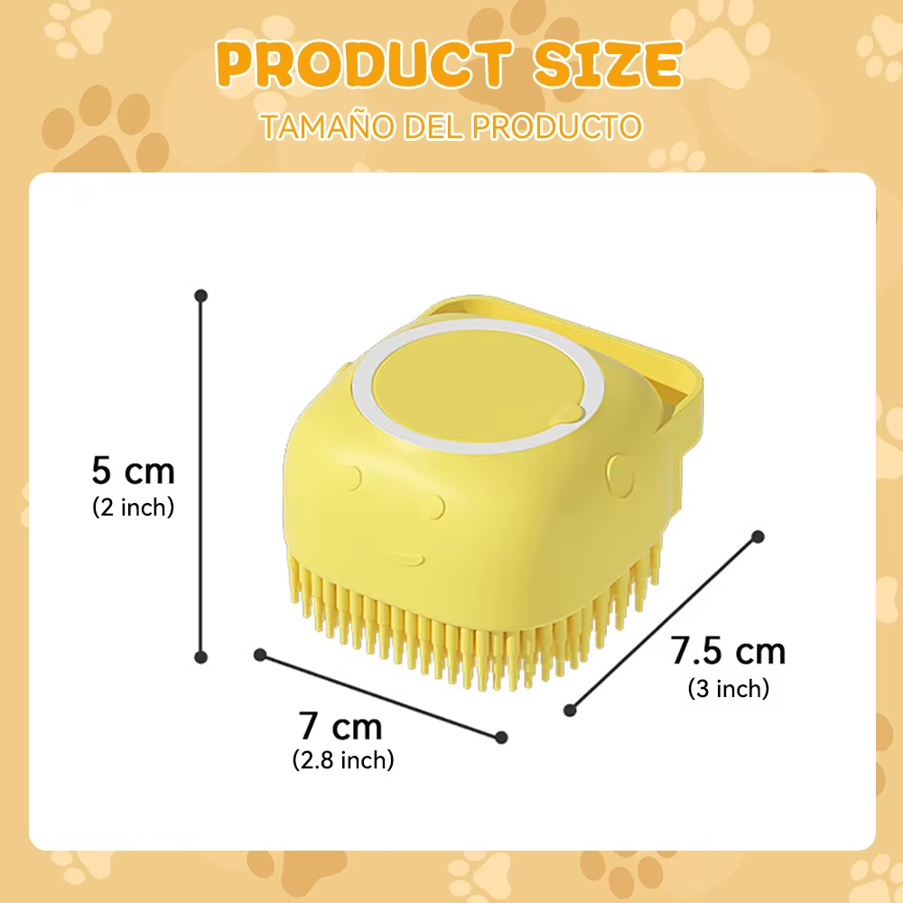 Brush with Shampoo Dispenser