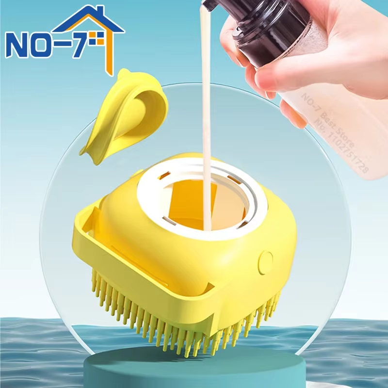 Brush with Shampoo Dispenser