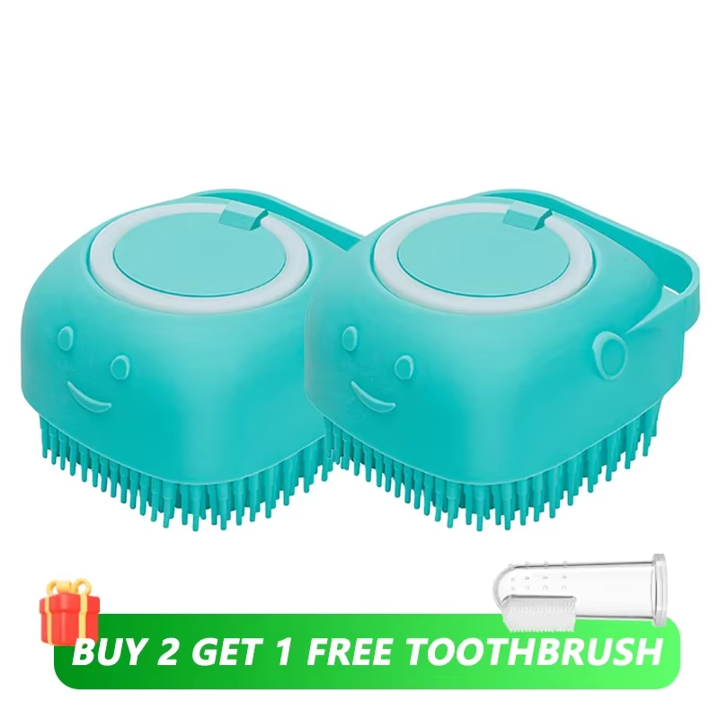 Brush with Shampoo Dispenser