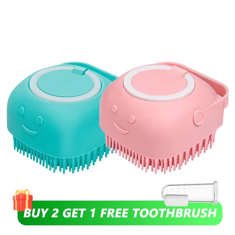Brush with Shampoo Dispenser