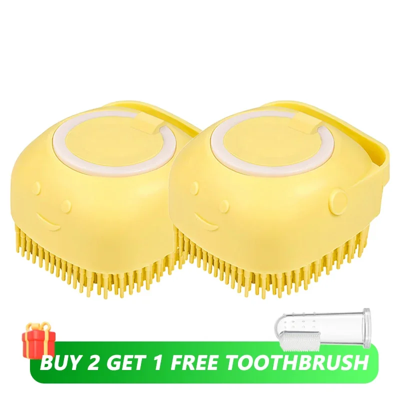 Brush with Shampoo Dispenser