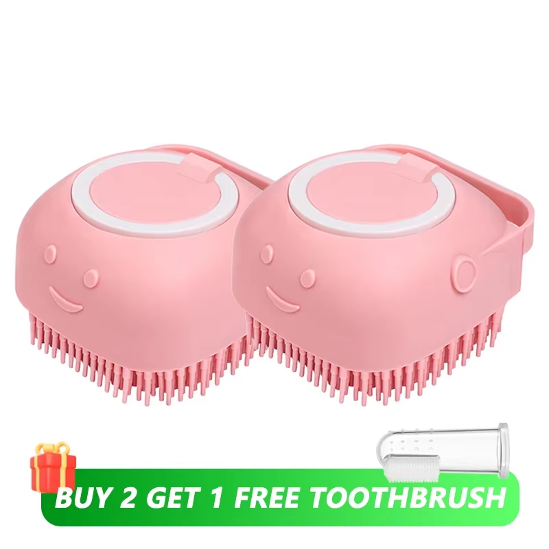 Brush with Shampoo Dispenser