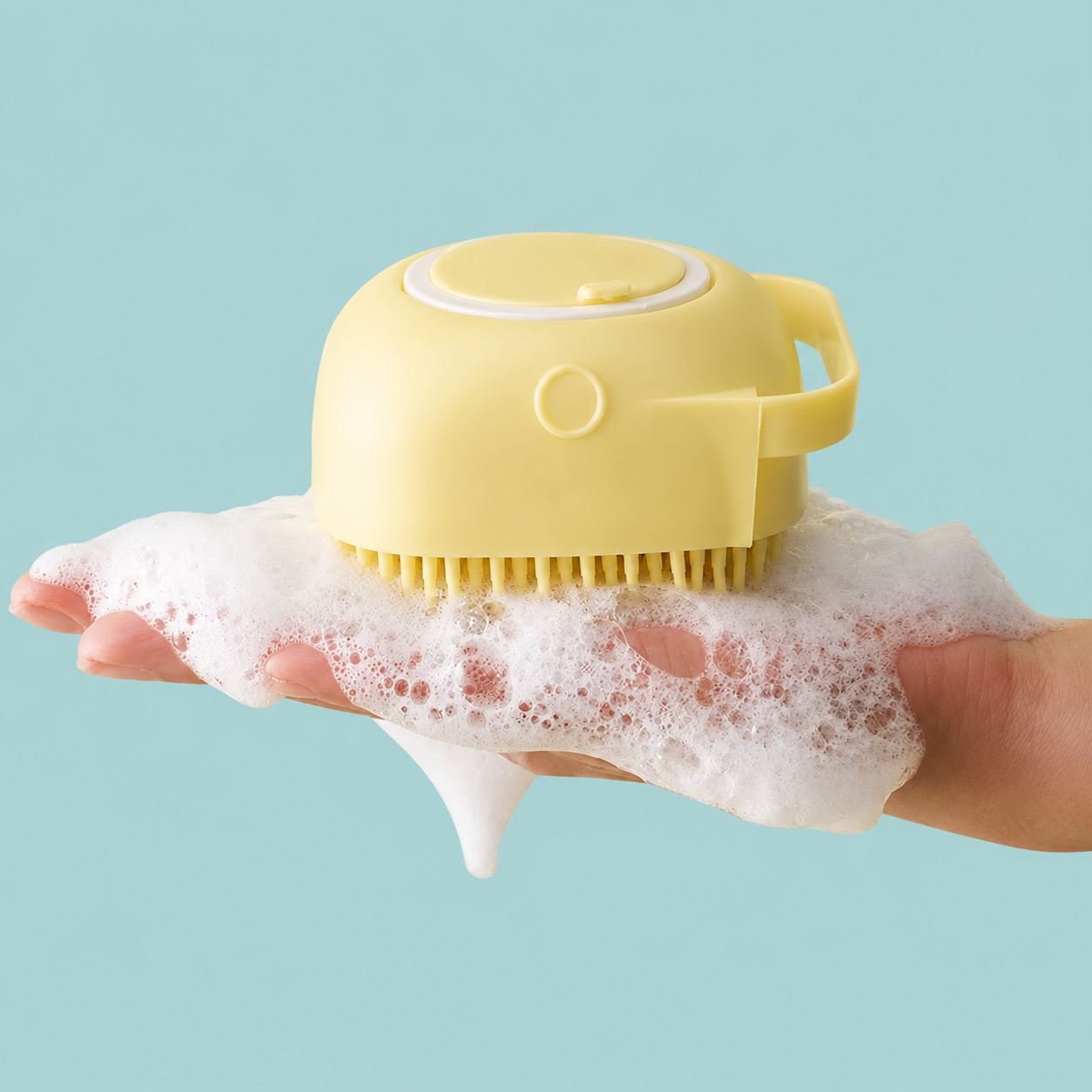 Brush with Shampoo Dispenser