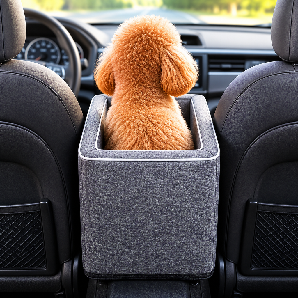 Car Seat Bed for Small Dogs and Cats