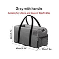 Car Central Dog Car Seat Bed Portable Dog Carrier for Small Dogs and Cats Safety Travel Bag Accessories
