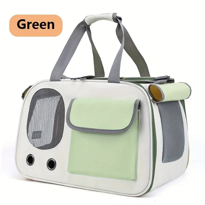 1Pcs Portable Pet Carrier Cat Bag for Cats and Dogs Ideal for Travel and Outdoor Activities Suitable for Cats and Small Dogs